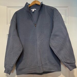 Athleta Forever Fleece 1/4 Zip Sweatshirt